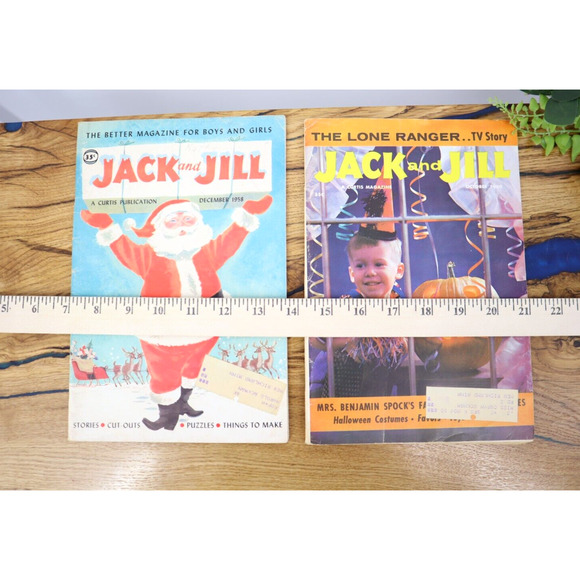 Jack and Jill Magazine Vintage December 1958 October 1960 Bundle - Picture 10 of 10
